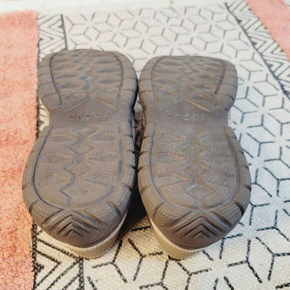 CROCS SWIFTWATER EDGE MESH SLIP ON LOAFER, sz 11 - Picture 8 of 10